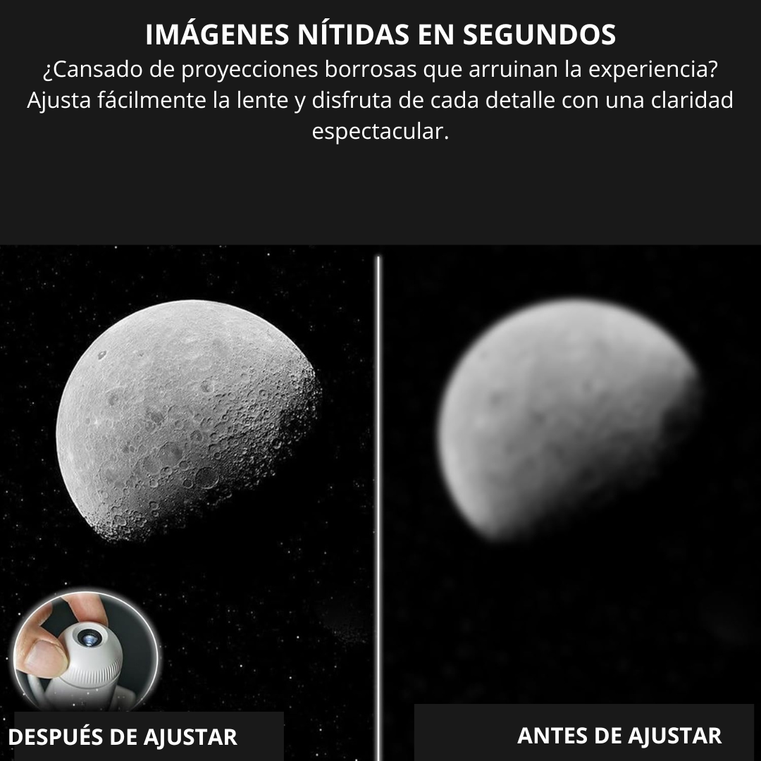 Proyector astronómico de estrellas