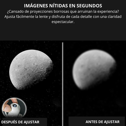 Proyector astronómico de estrellas